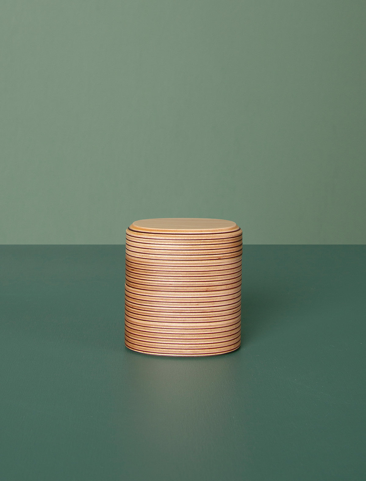 Oval Accessory Tray // Bordeaux