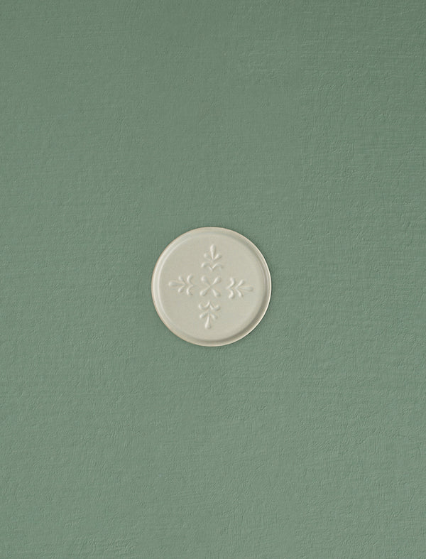 Carved Shihou Kaben Coaster //  Asagi