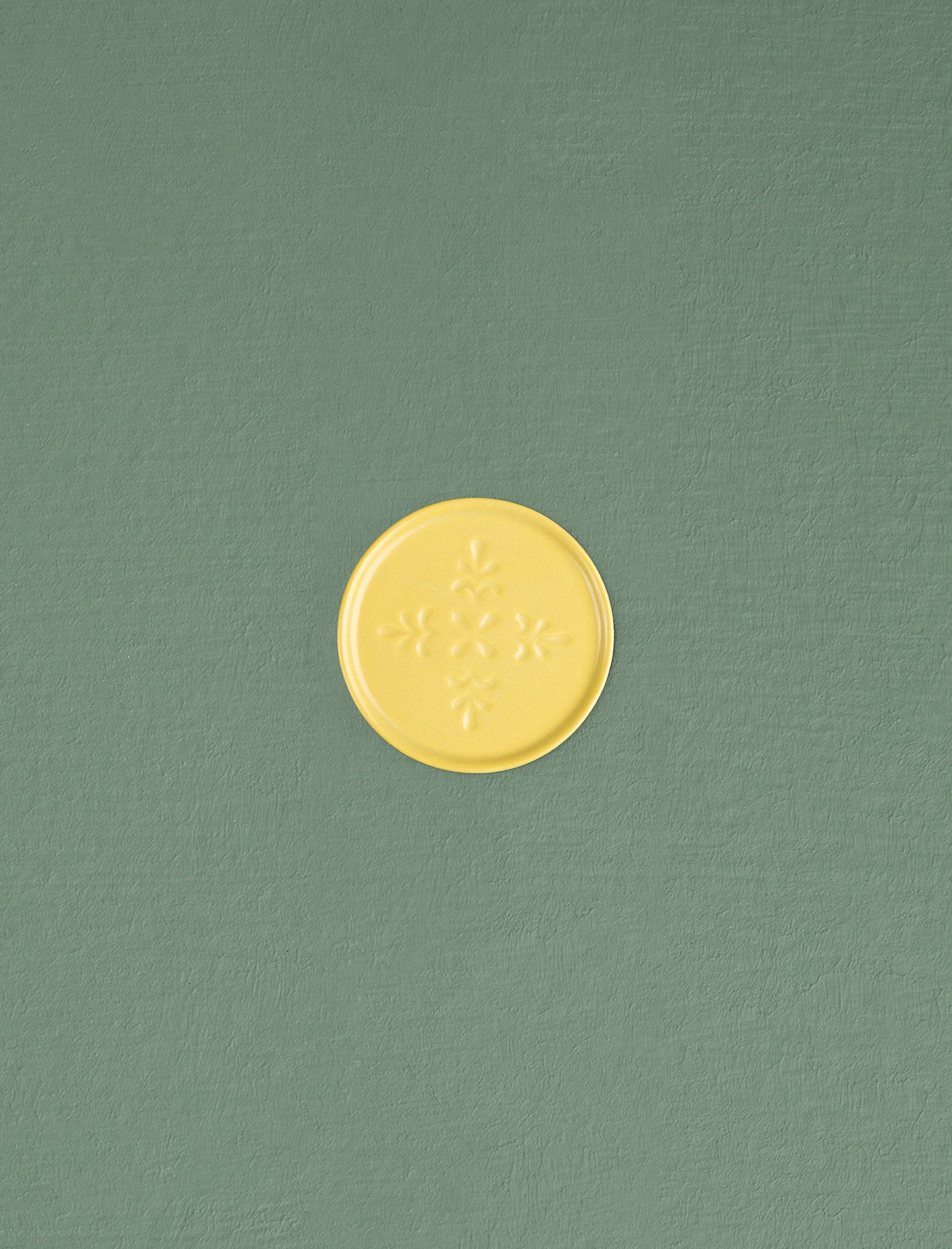 Carved Shihou Kaben Coaster //  Nabana