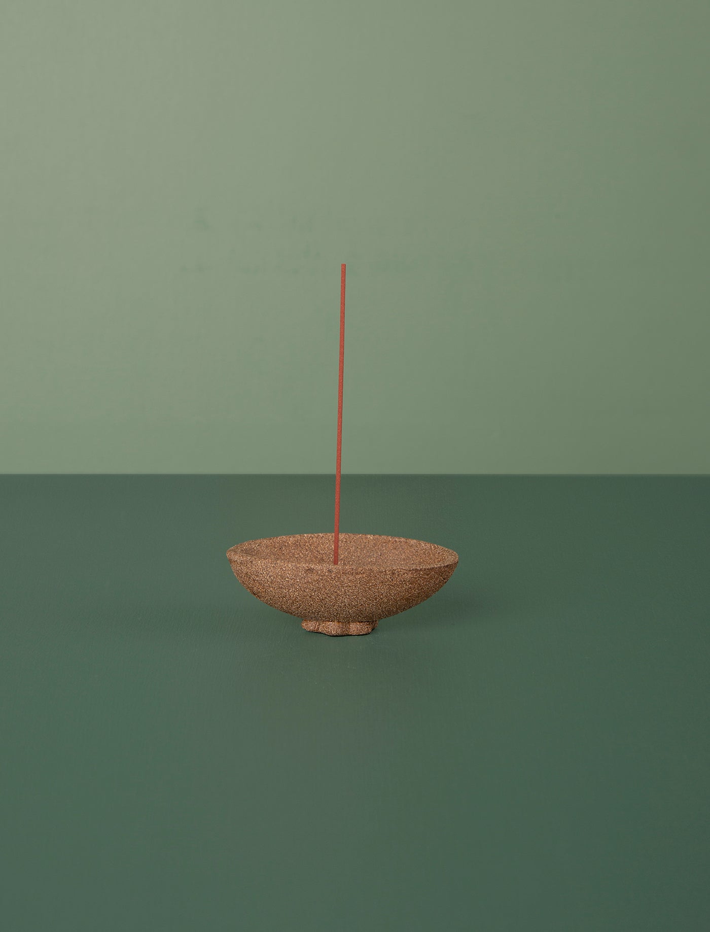 Ceramic Incense Holder Oval // Cocoa
