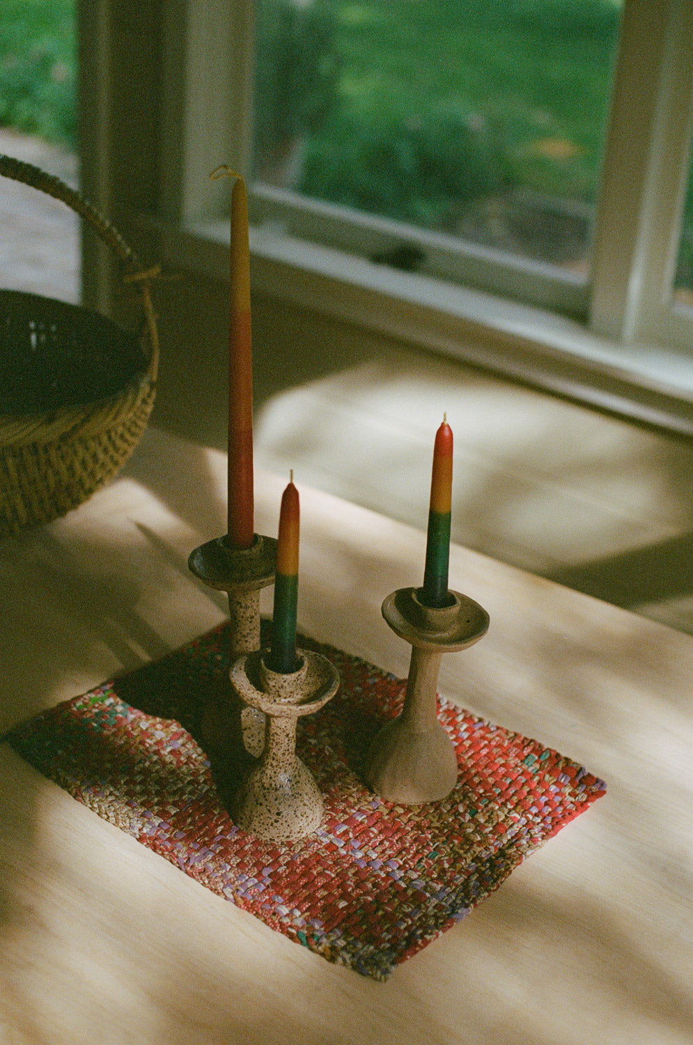 Ludwig Candle Holder // Speckle