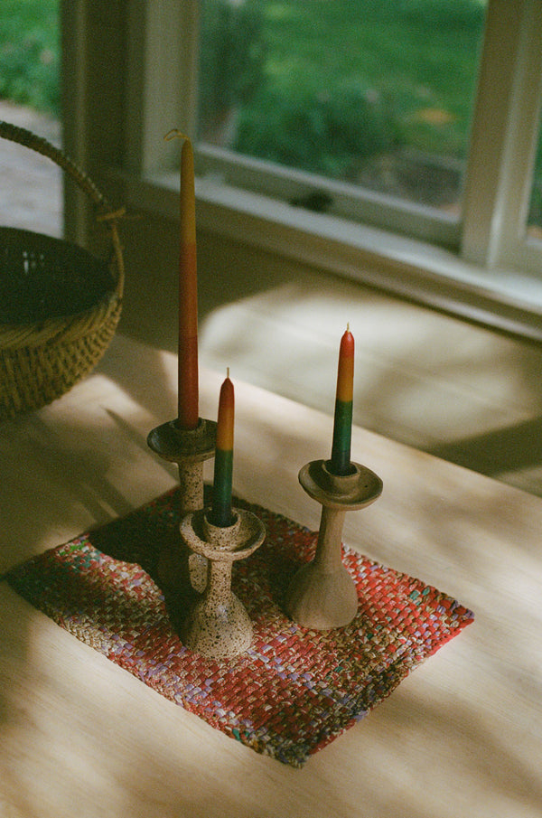 Ludwig Candle Holder // Speckle