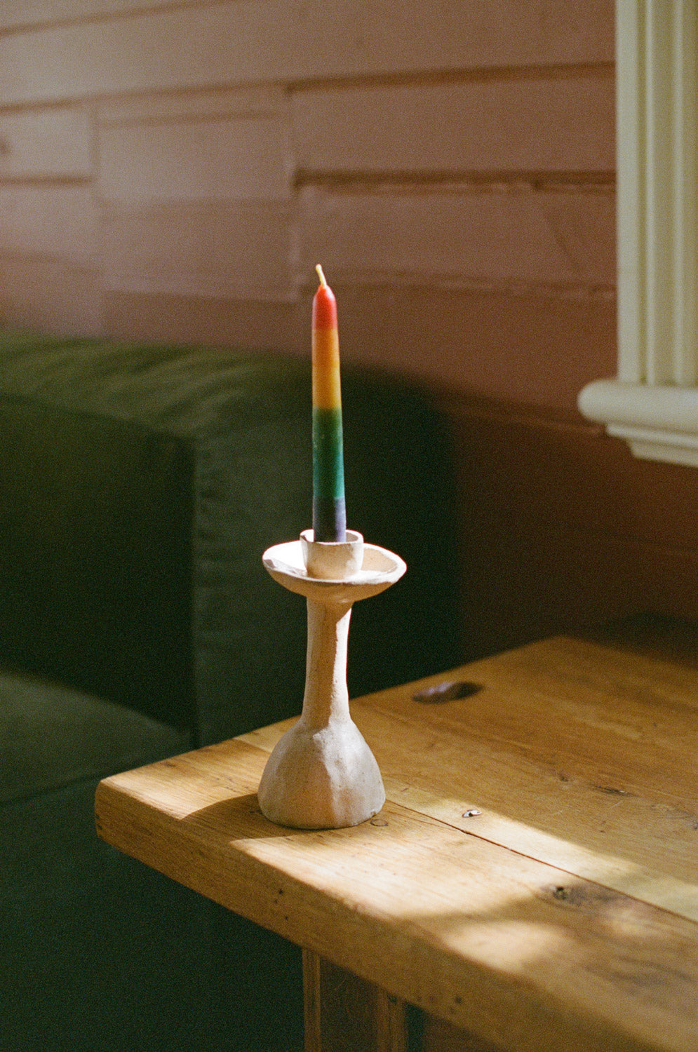 Ludwig Candle Holder // Biscuit