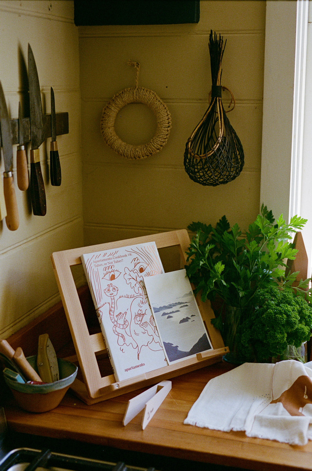 Beechwood Book Holder