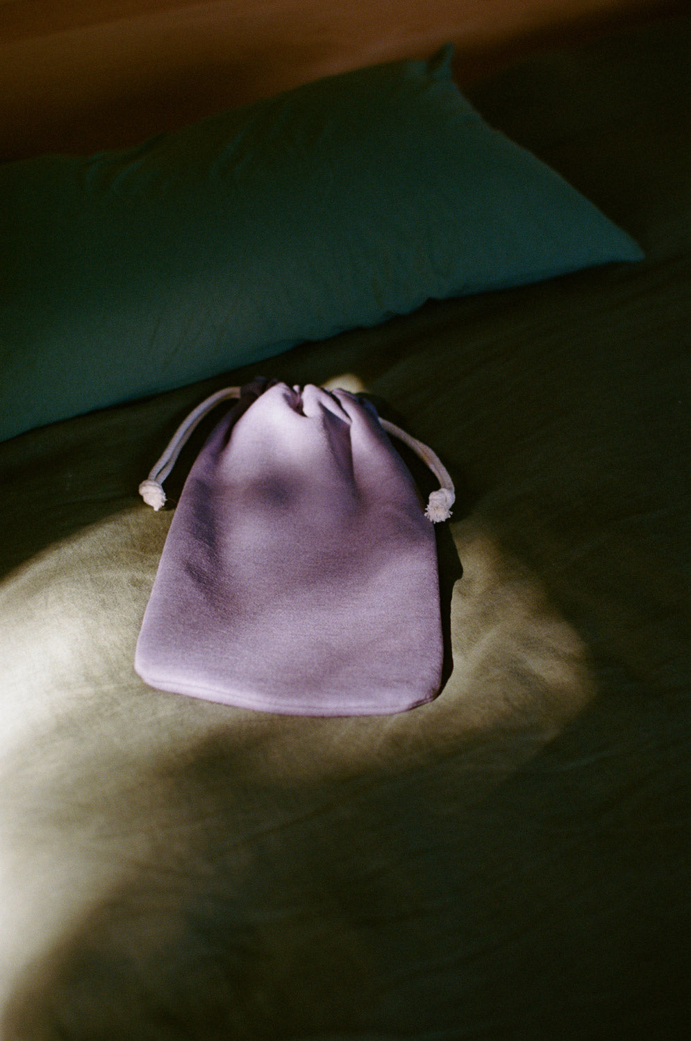 Cashmere Hot Water Bottle Cover // Periwinkle