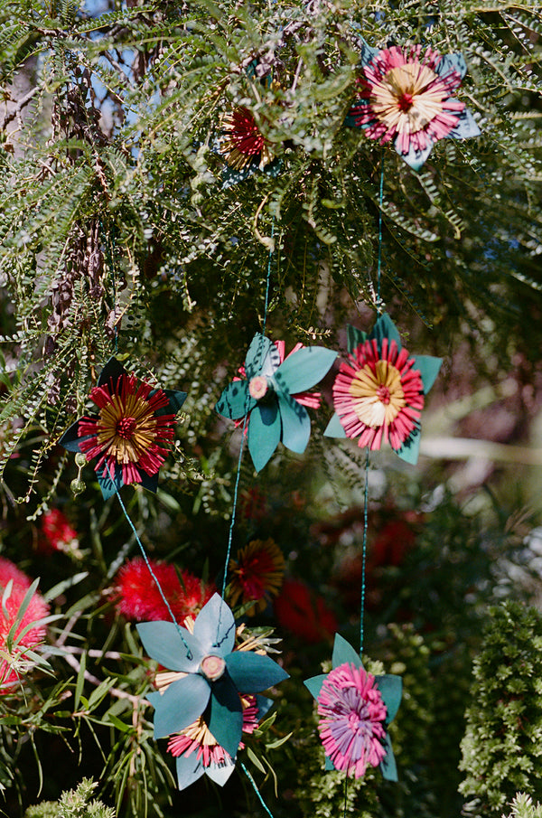 Floral Garland // Green
