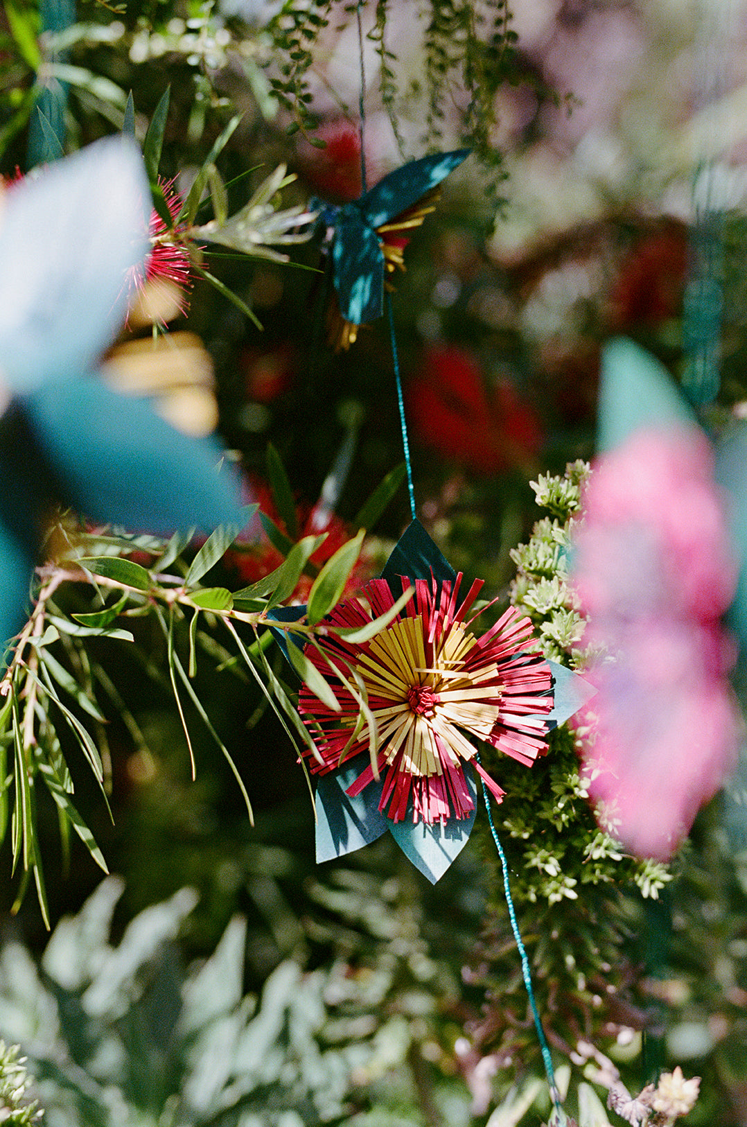 Floral Garland // Green