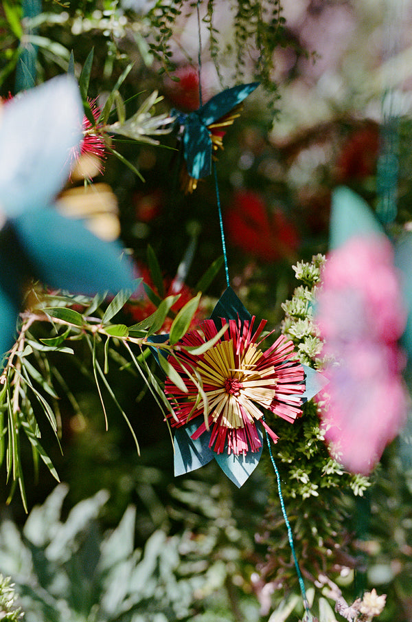 Floral Garland // Green