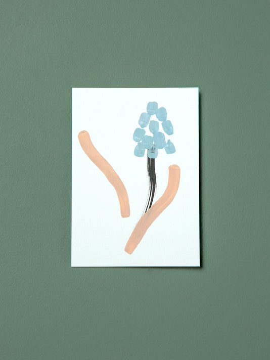 Grape Hyacinthe Greeting Card