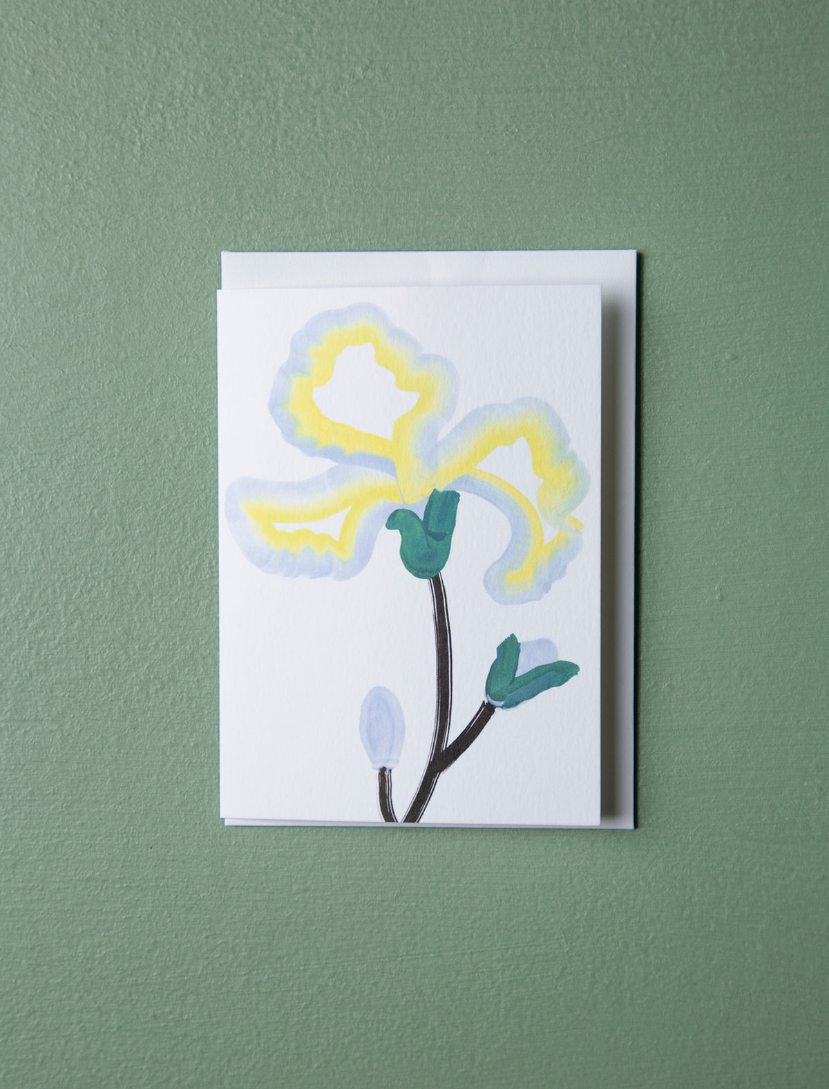 Iris Greeting Card