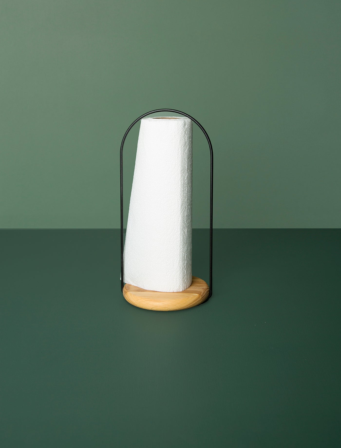 Paper Towel Holder // Oak
