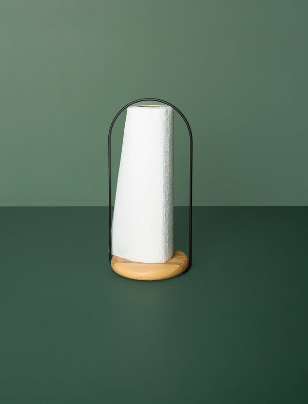 Paper Towel Holder // Oak