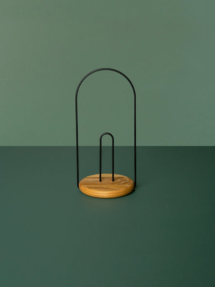Paper Towel Holder // Oak