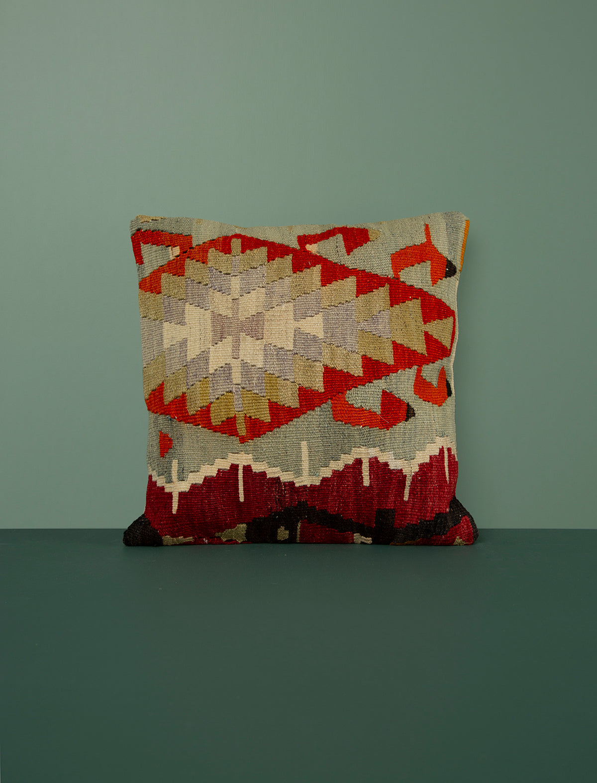 Vintage Kilim Cushion 40cm // Five