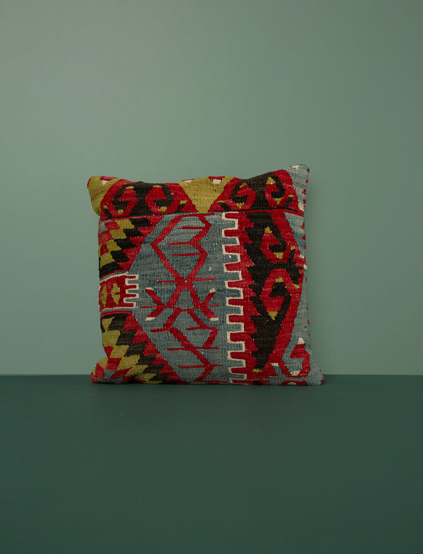 Vintage Kilim Cushion 40cm // Nine