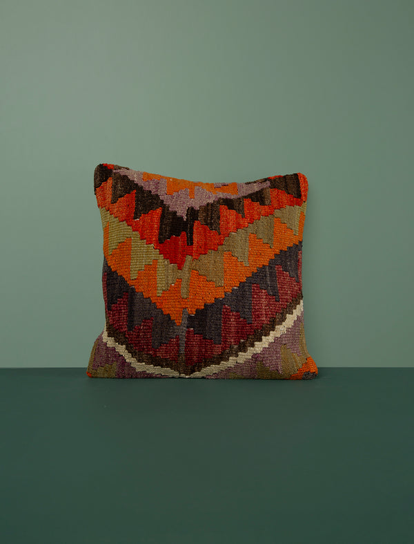 Vintage Kilim Cushion 40cm // Eight