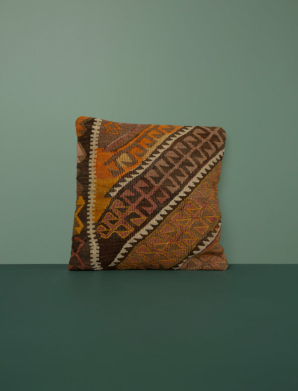 Vintage Kilim Cushion 40cm // Fifteen