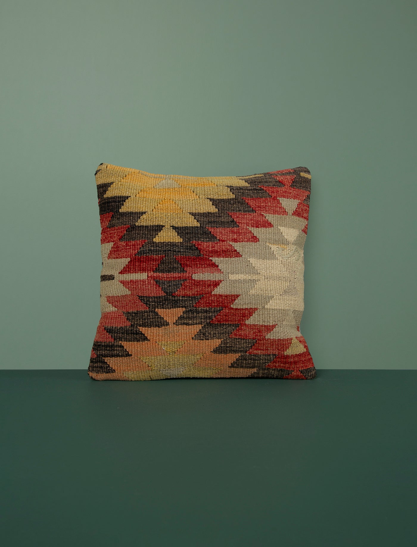Vintage Kilim Cushion 40cm // Two