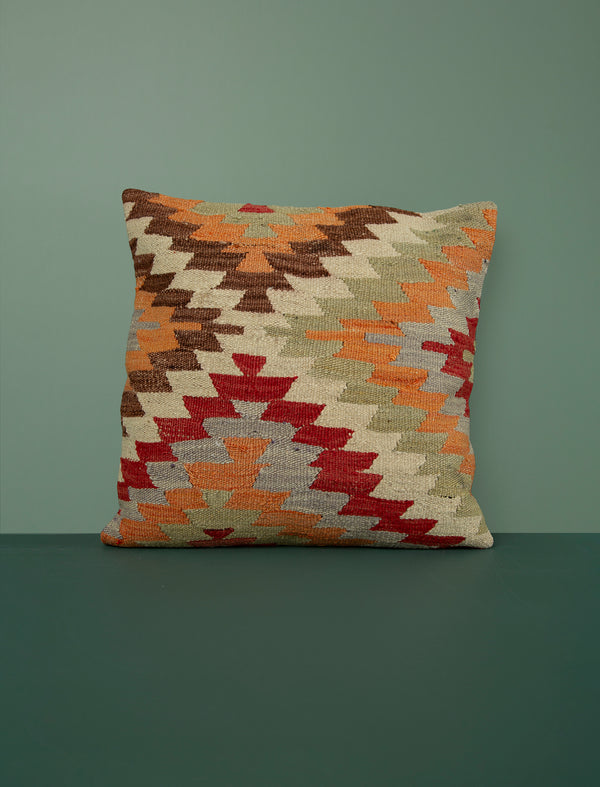 Vintage Kilim Cushion 50cm // Five