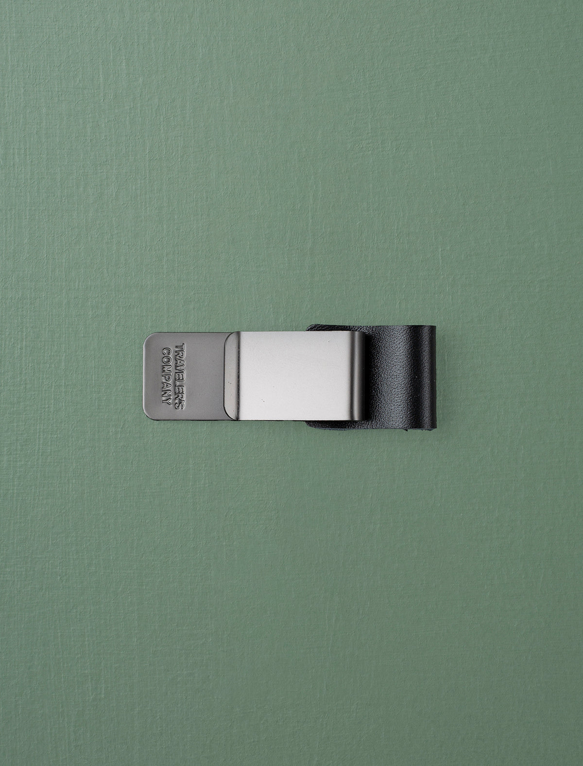 Leather Notebook Pen Holder // Black