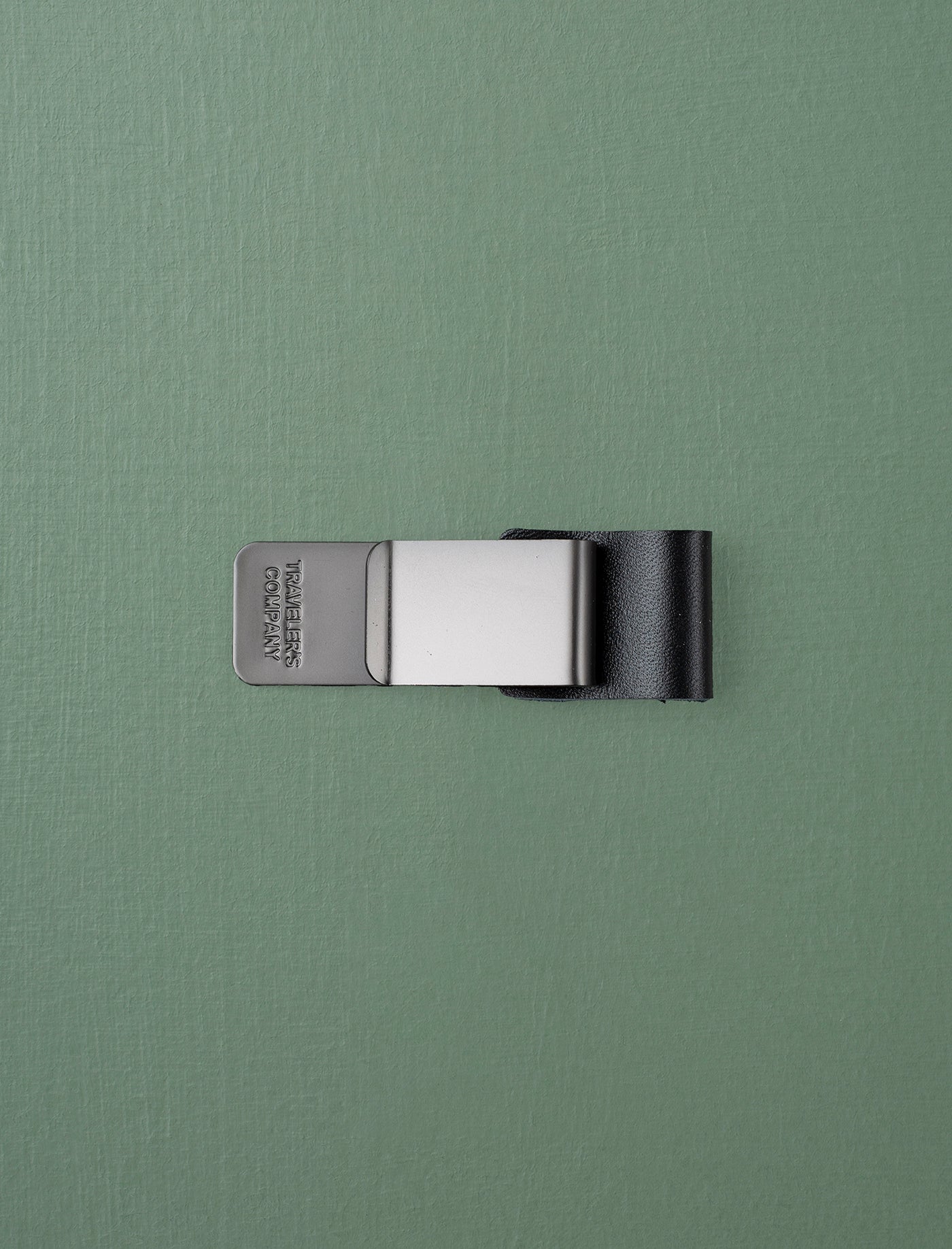 Leather Notebook Pen Holder // Black