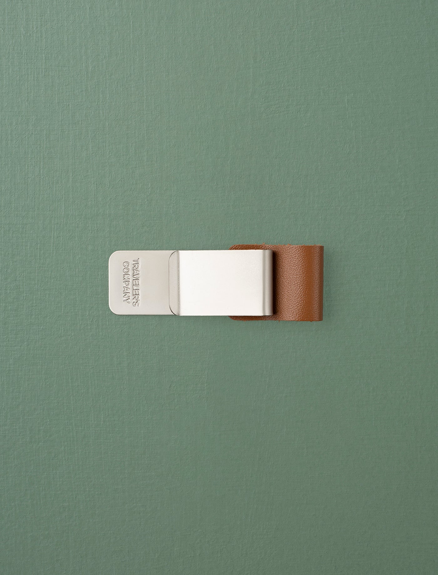 Leather Notebook Pen Holder // Camel