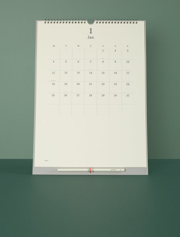 MD Wall Calendar 2027