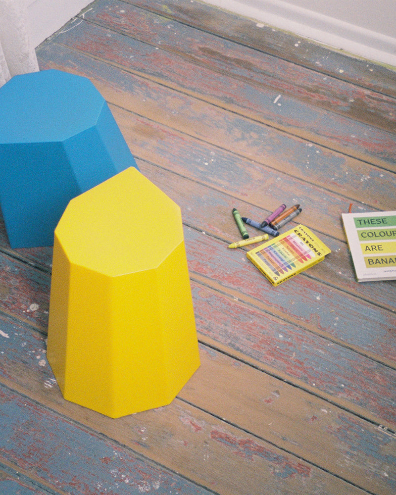Arnoldino Stool // Yellow