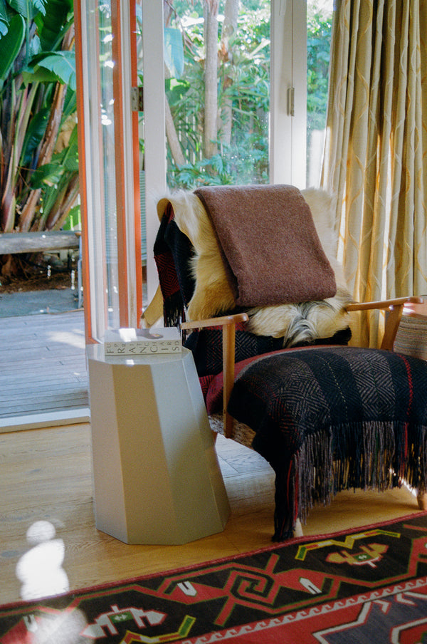 Arnold Circus Stool // Sage