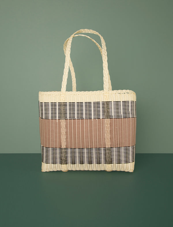 Mercado Tote // Vanilla & Powder