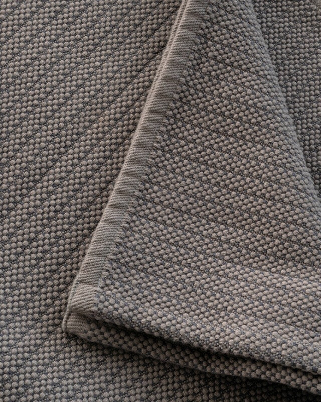 Cotton Rib Bath Mat // Light Grey