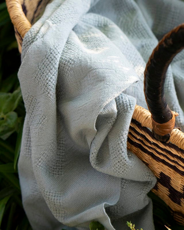 Cot Baby Blanket // Blue Green