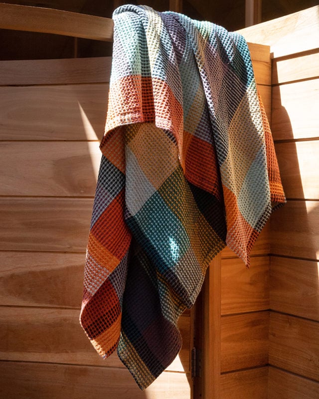 Vrou Waffle Throw // Cypress