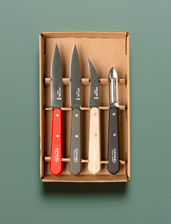 Opinel Essential Knives Multi // Set of 4