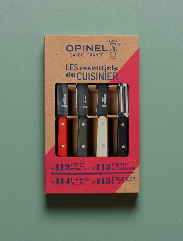 Opinel Essential Knives Multi // Set of 4