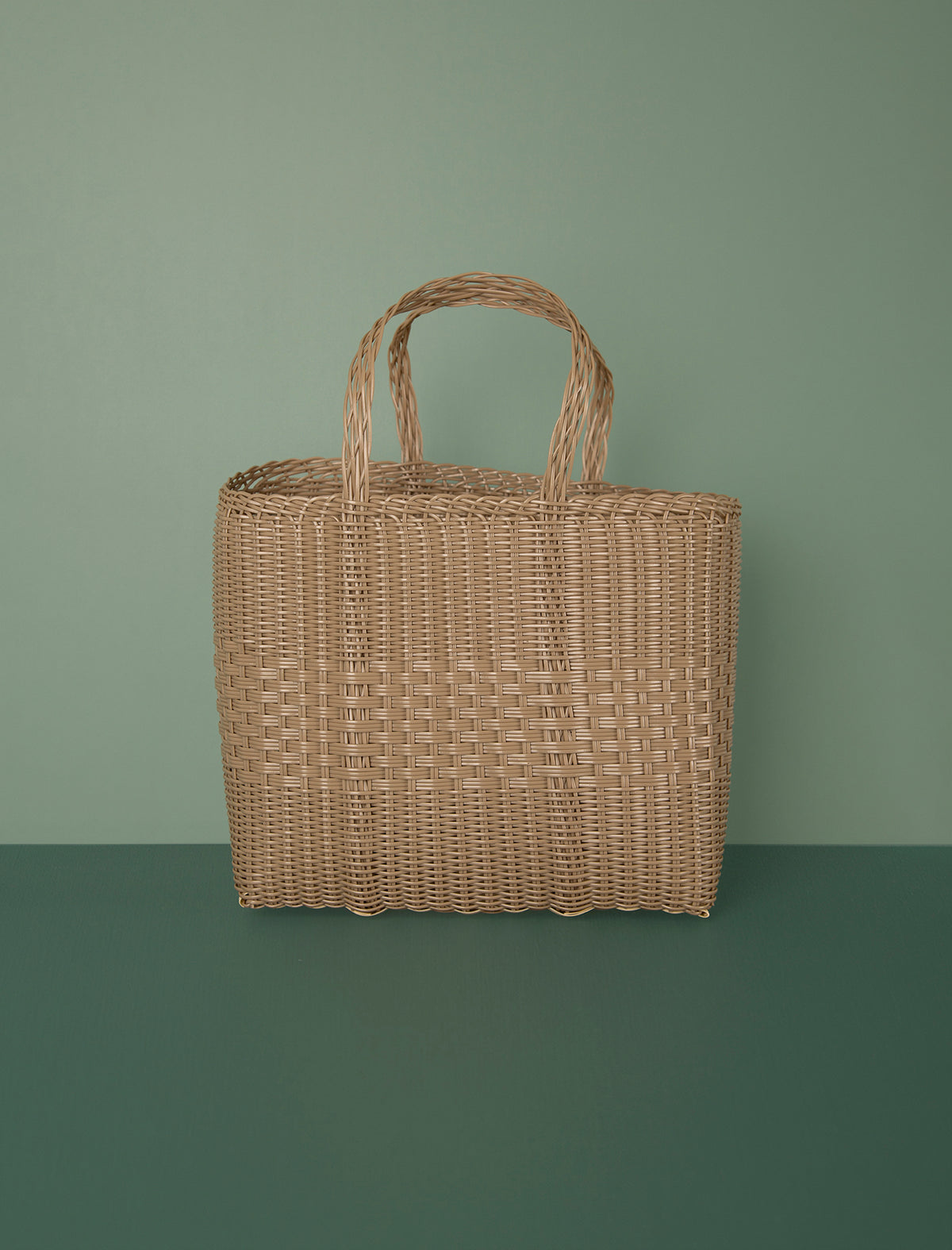Lace Weave Tote // Sand