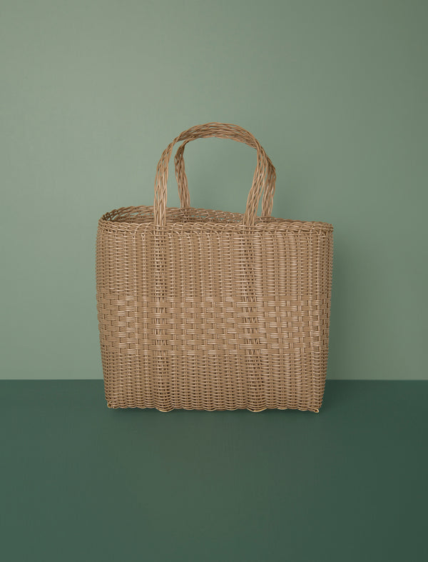Lace Weave Tote // Sand