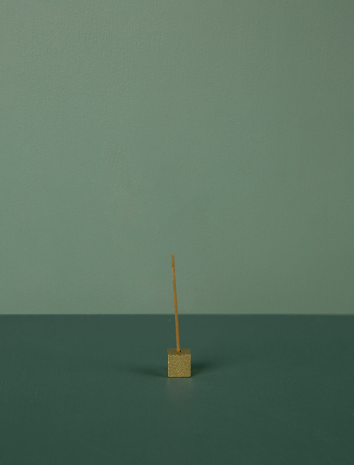 Japanese Brass Square Incense Holder