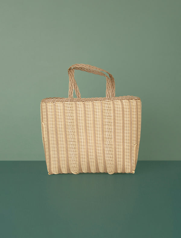 Stripes Tote // Sand & Cream