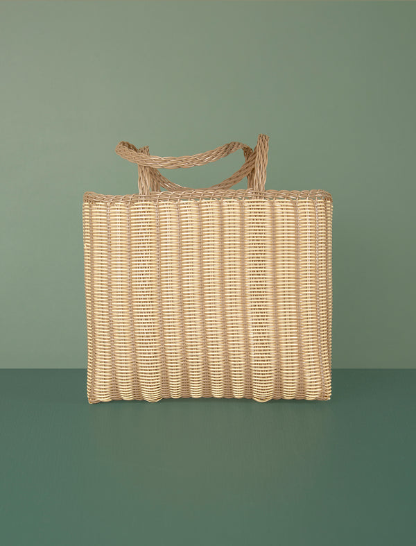 Stripes Tote // Sand & Cream