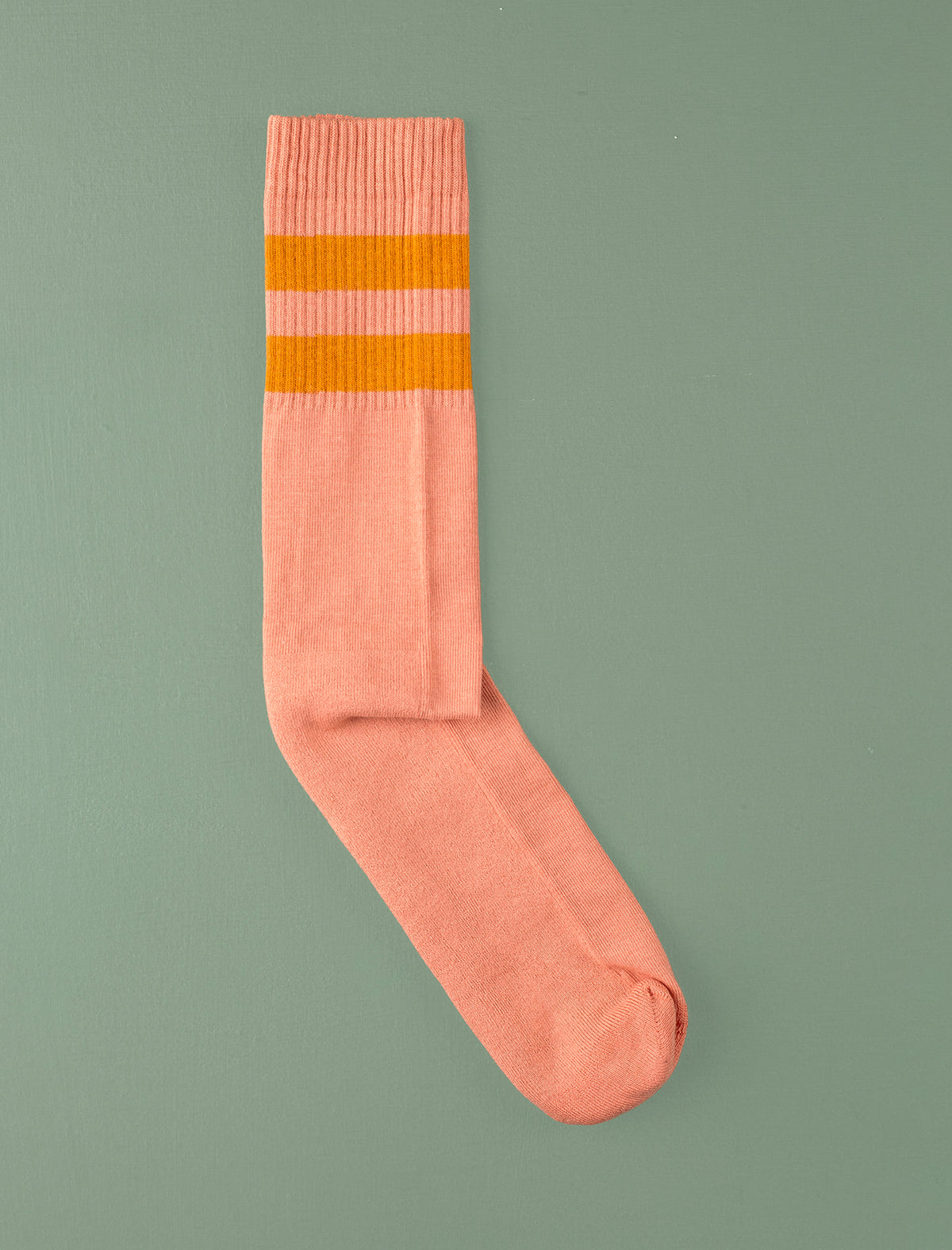 Tube Socks // Pink & Pumpkin