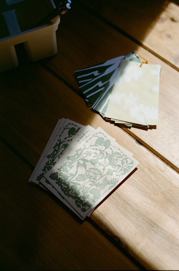 Letterpress Label Cards // Roadside