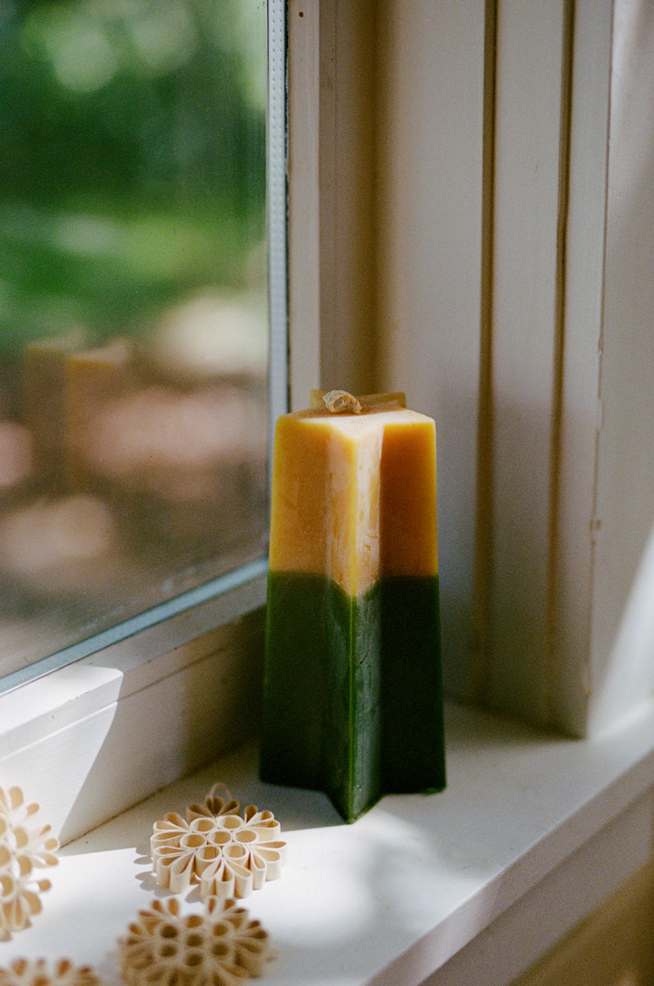Star Pillar Candle // Summer