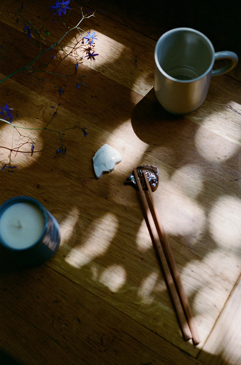 Rakugan Chopstick Rest // White Sea Bream