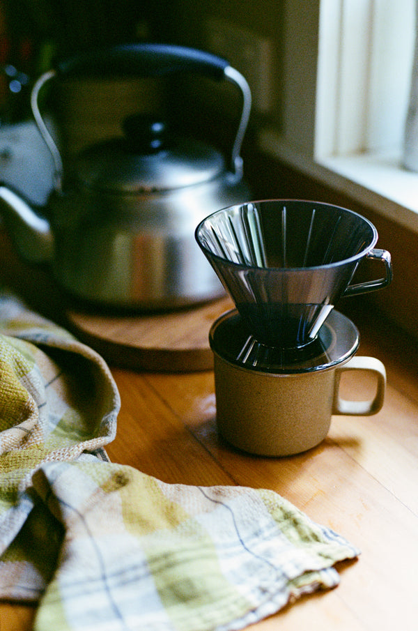 Clear Grey Brewer // 4 Cups