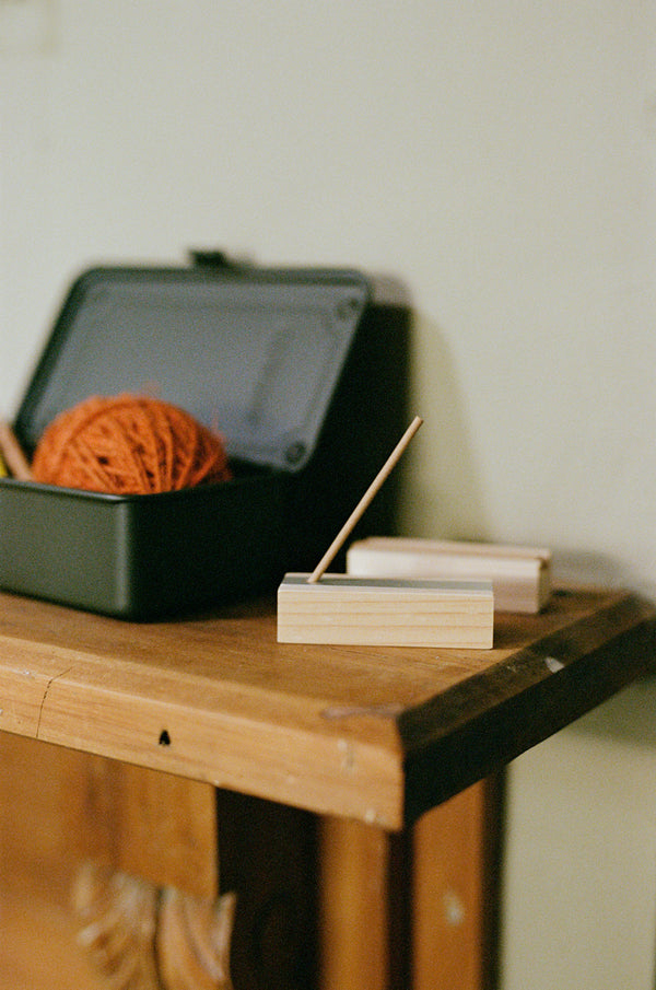 Hinoki Incense Box //  Forest