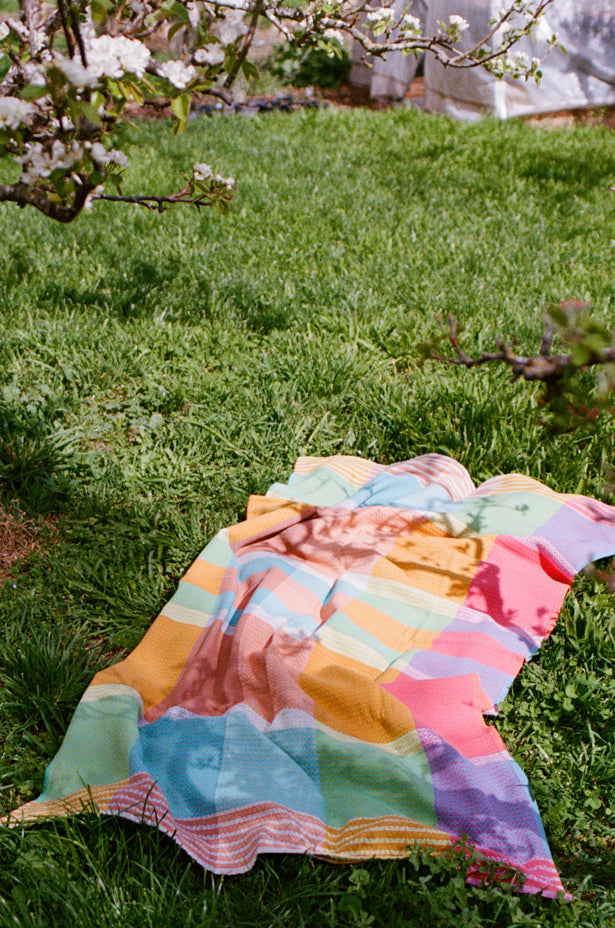 Folly Beach Towel // Summer Check