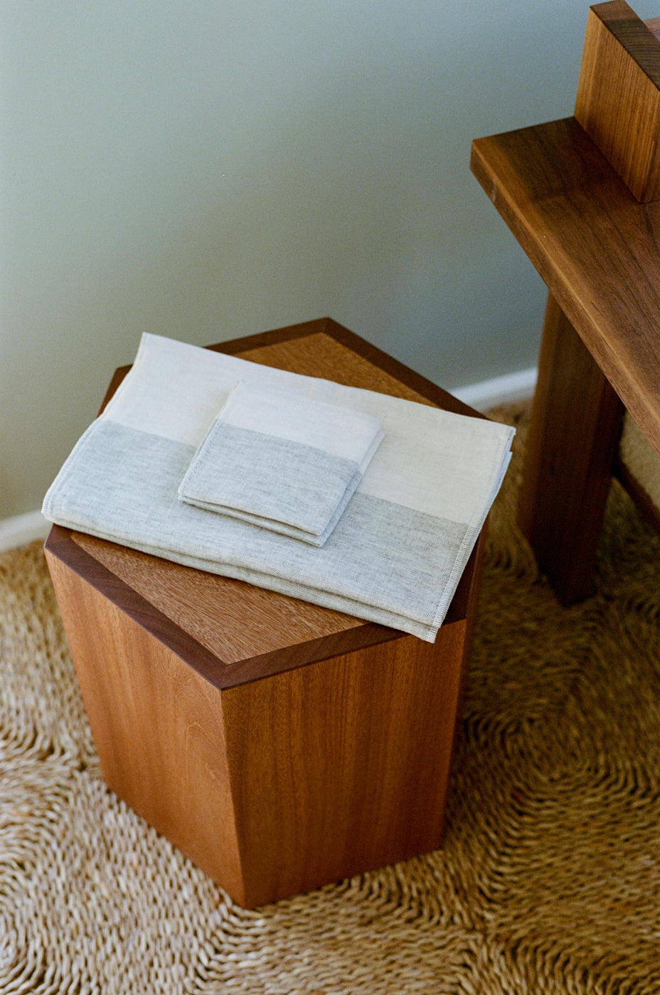 Japanese Face Towel // Two Tone