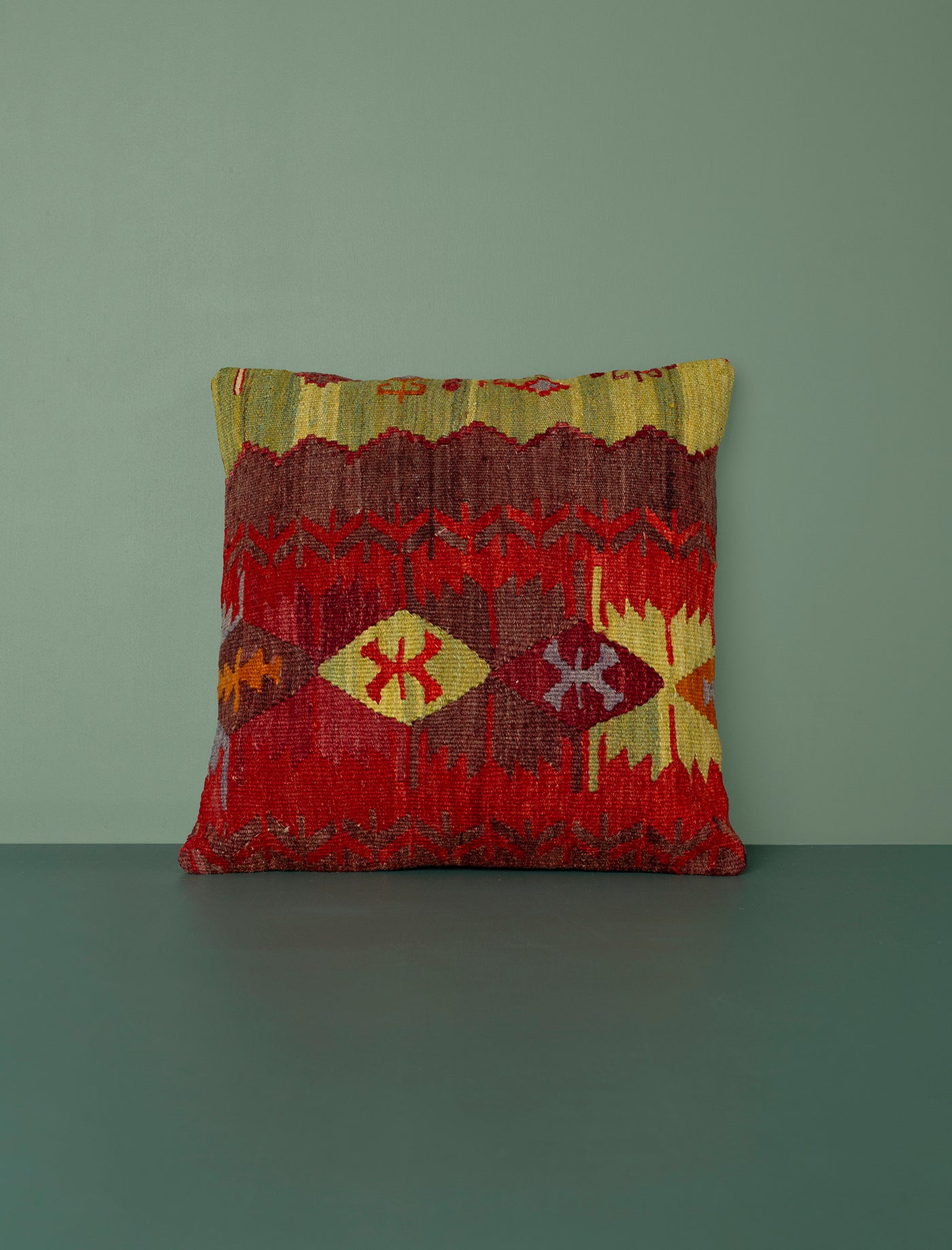 Vintage Kilim Cushion 40cm // One