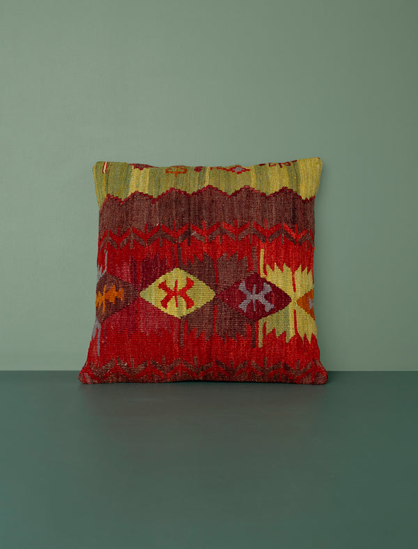 Vintage Kilim Cushion 40cm // One